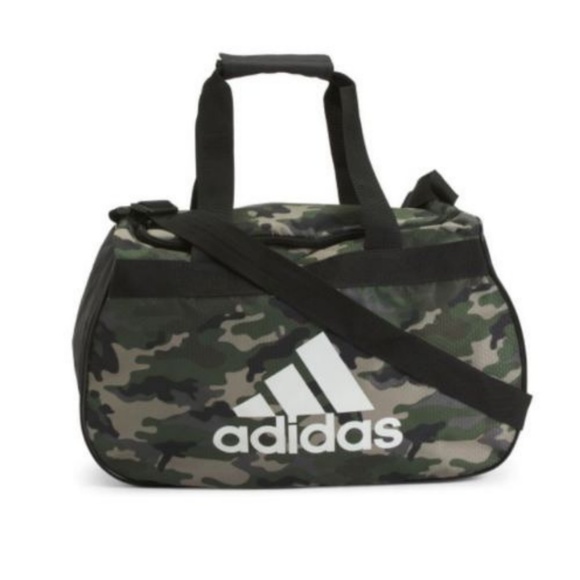 adidas camo duffle bag
